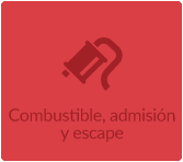 Combustible, admisión y escape
