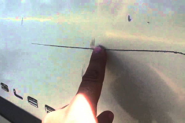 elimina los rayones de pintura