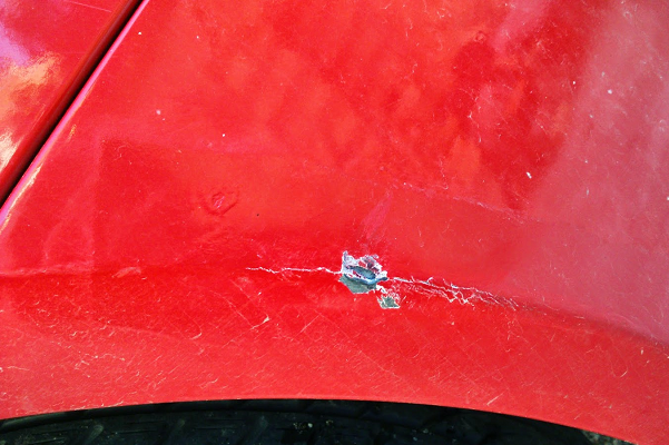 elimina los rayones de pintura